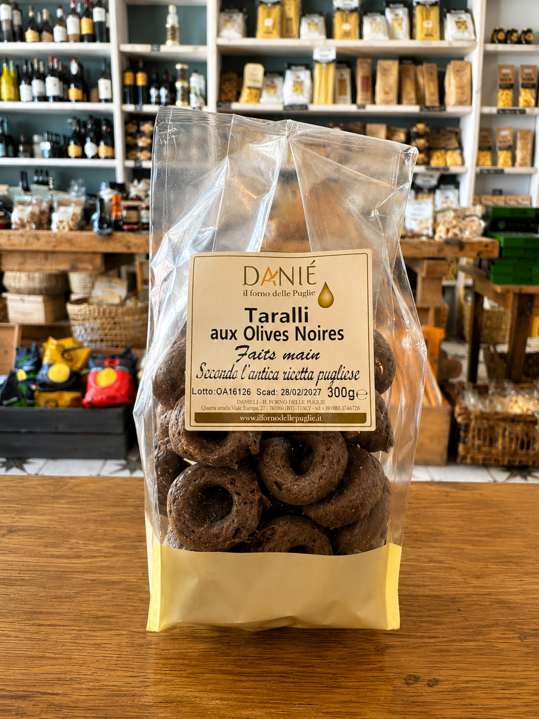 aralli aux olives noires, Danié, 300 g