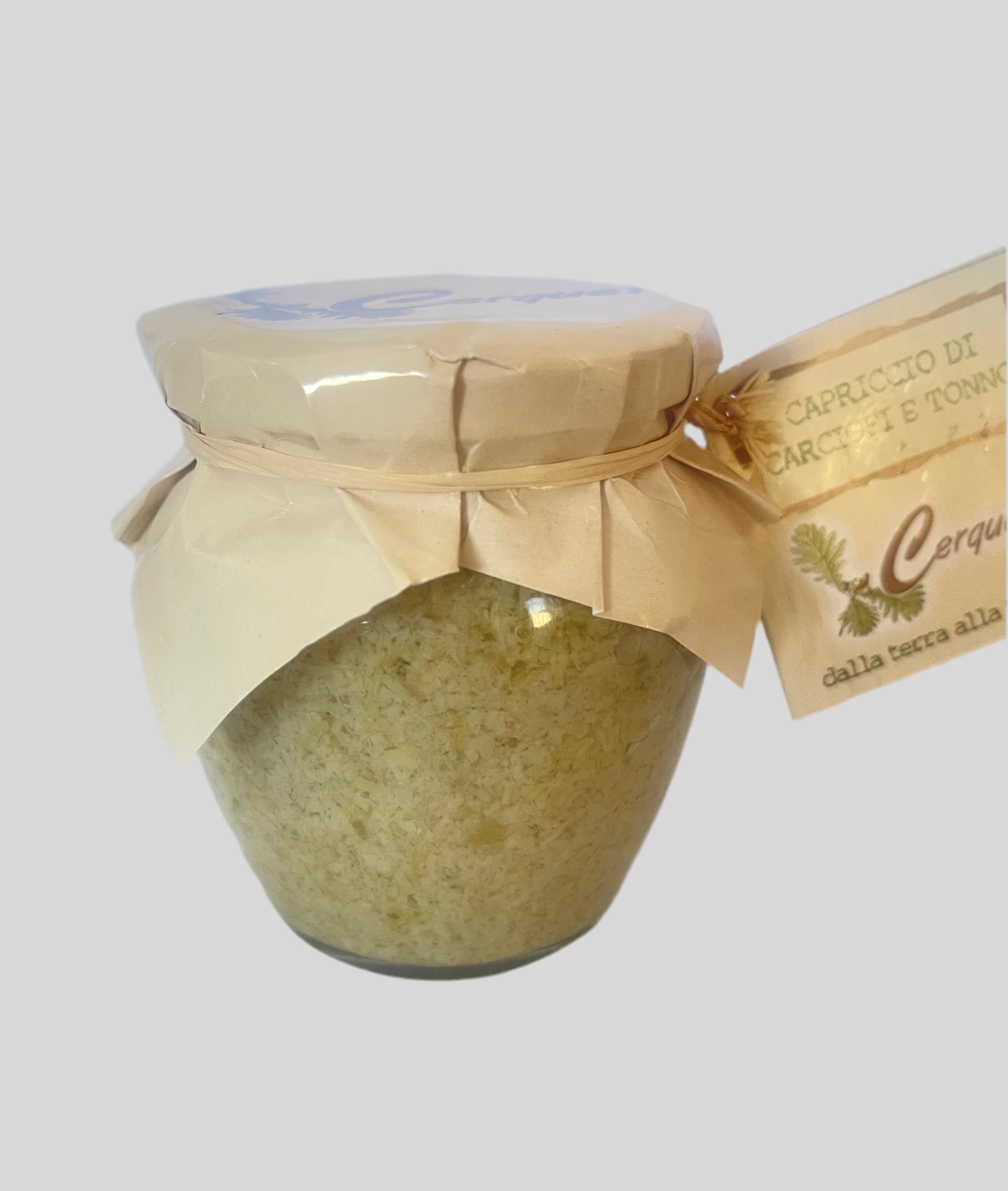 Crème d’artichaut et thon, Cerqueto