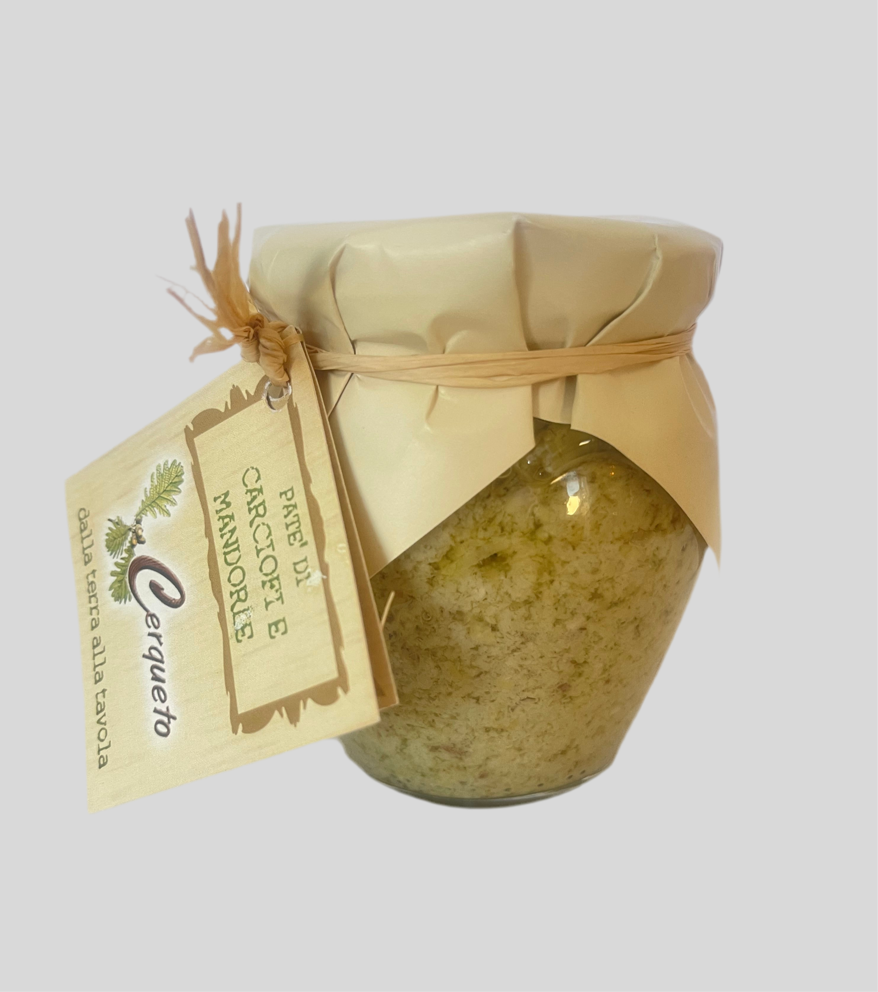 Crème d'artichaut et amande, Cerqueto