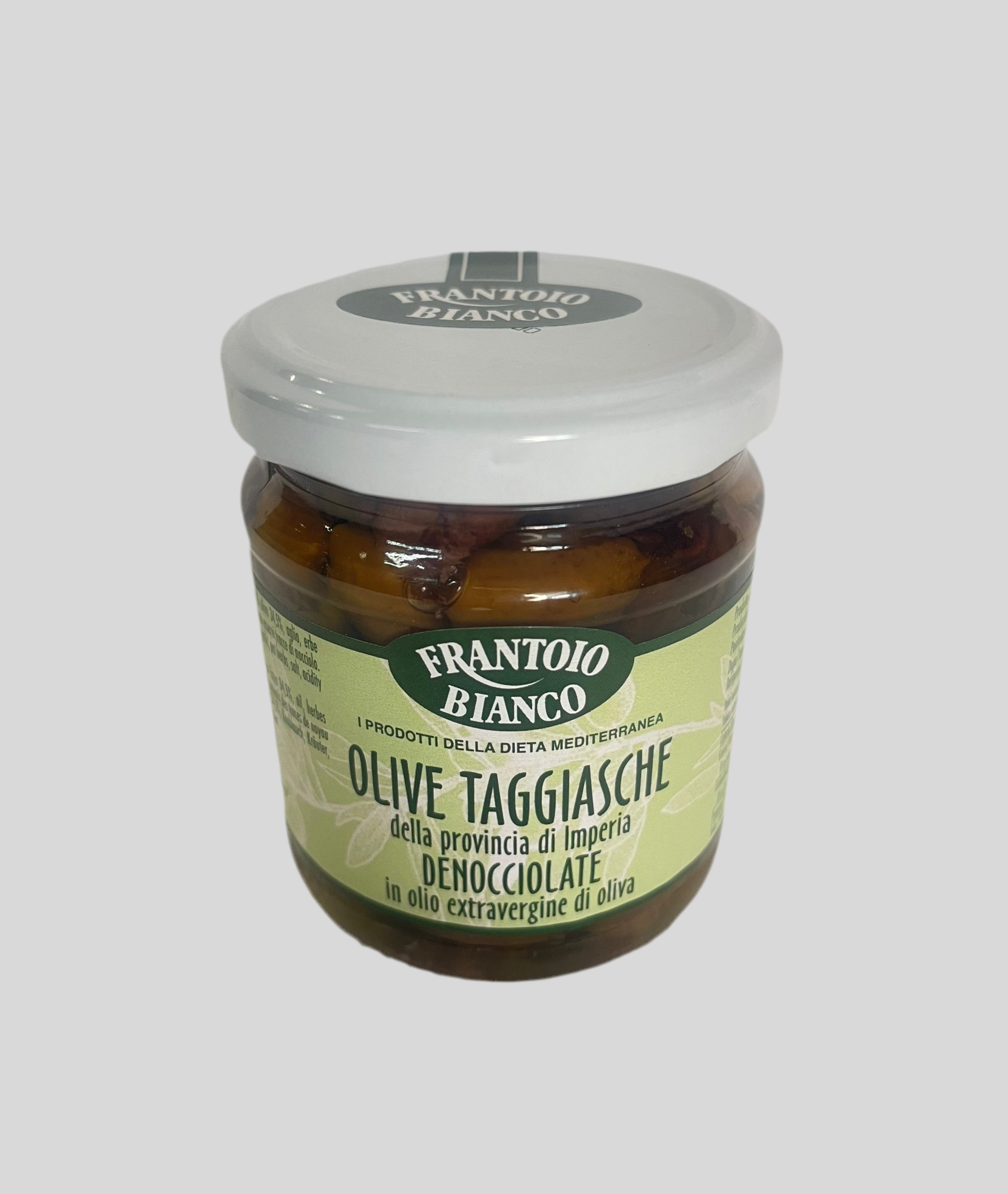 Olives Taggiasche Denocciolate in Olio  Frantoio Bianco