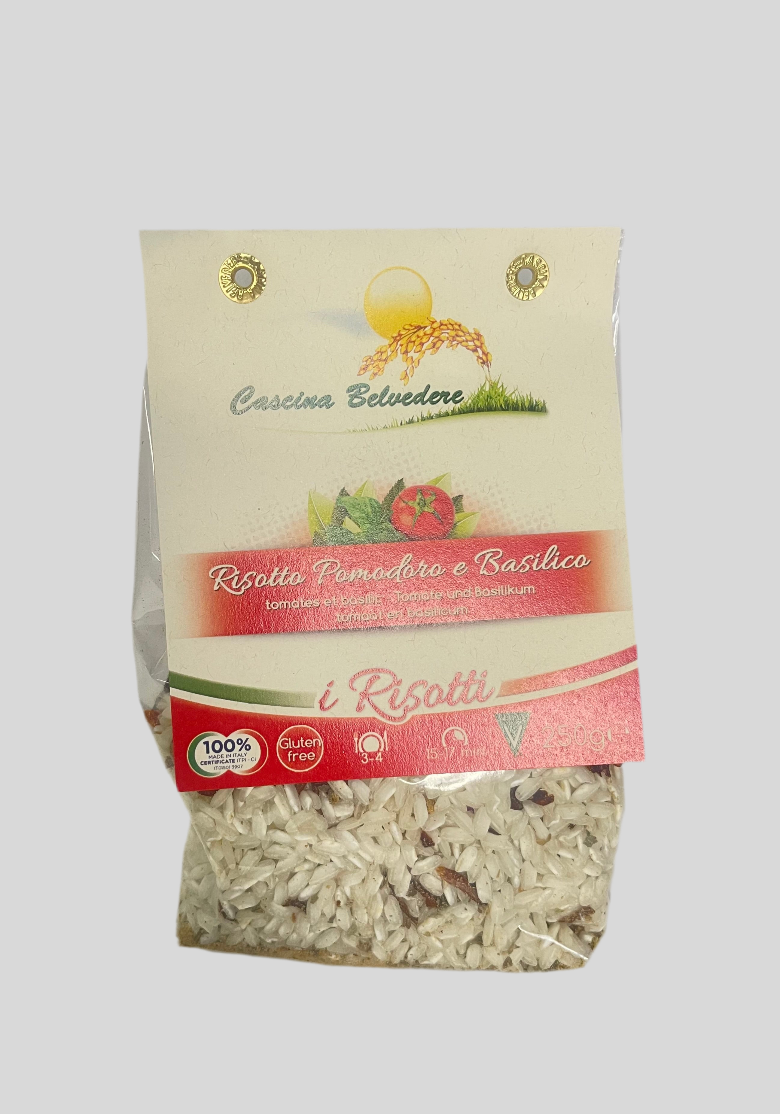 Risotto Pomodoro e Basilico – Cascina Belvedere – 250g
