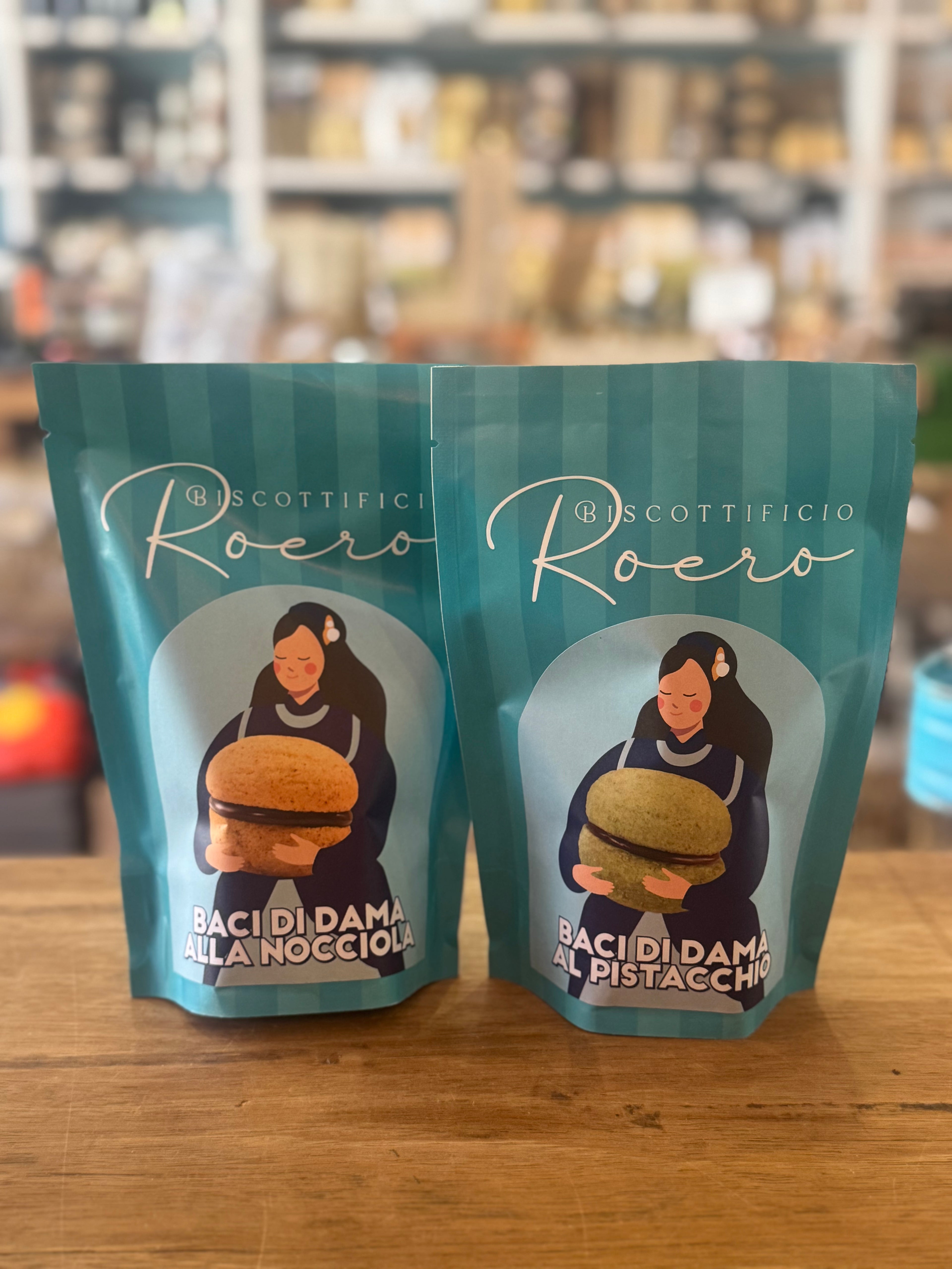 Baci di Dama, Noisette ou Pistache, Biscottificio Roero