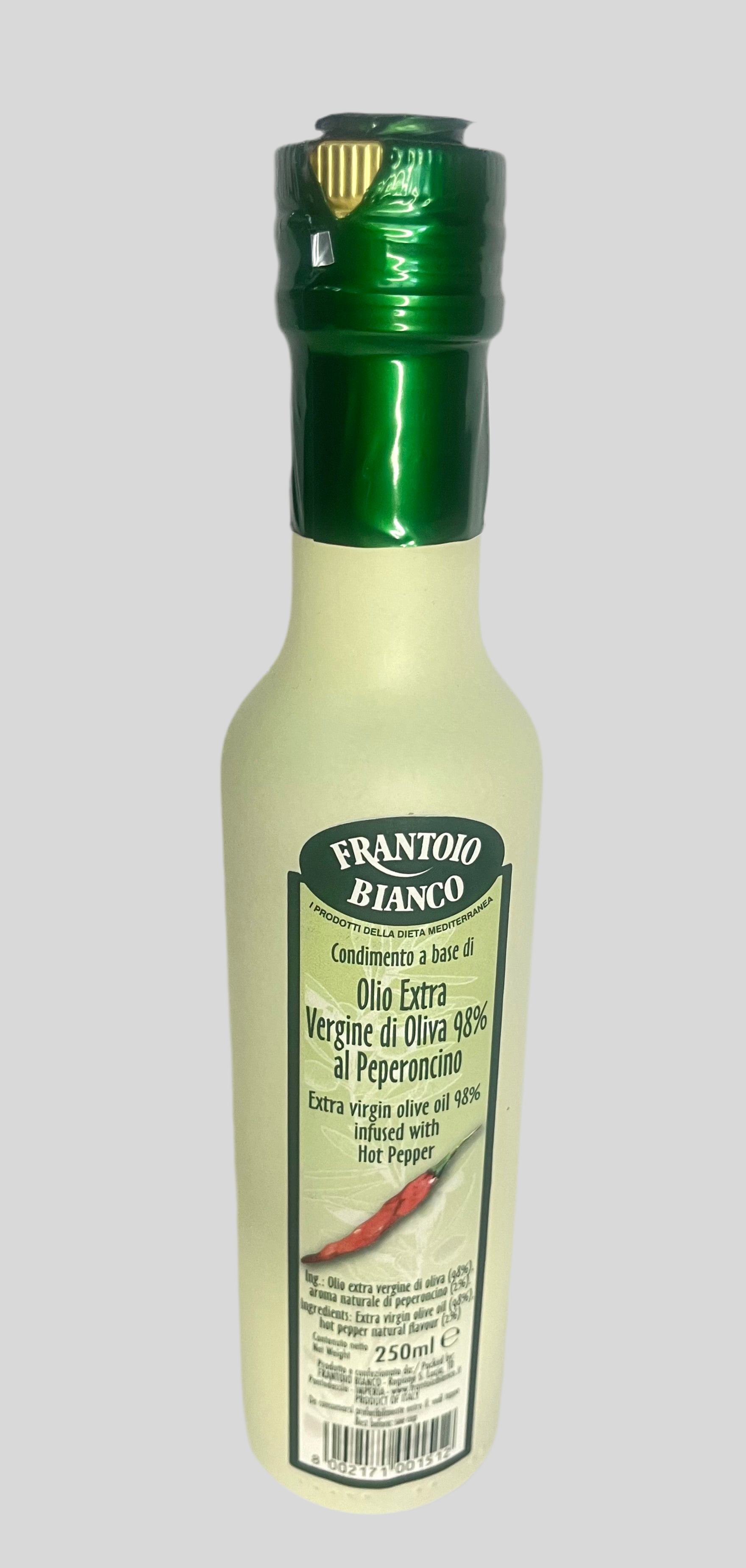 Olio Extra Vergine di Oliva al Peperoncino – Frantoio Bianco