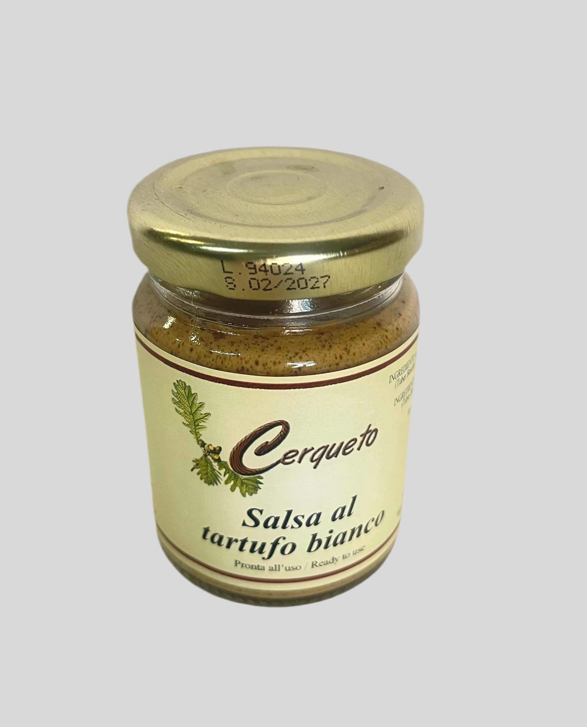 Salsa al Tartufo Bianco Cerqueto 90g
