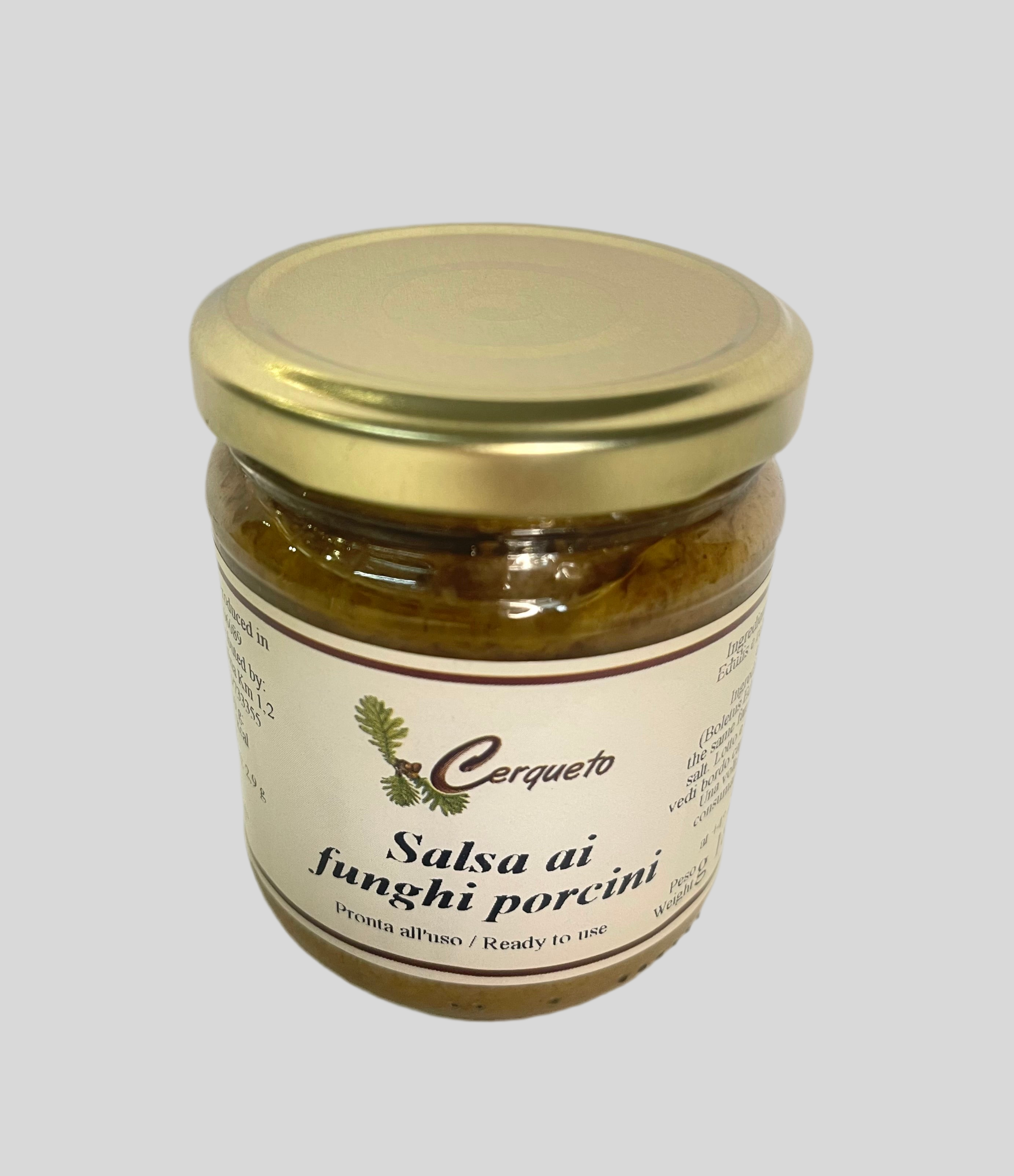 Sauce aux cèpes, Cerqueto