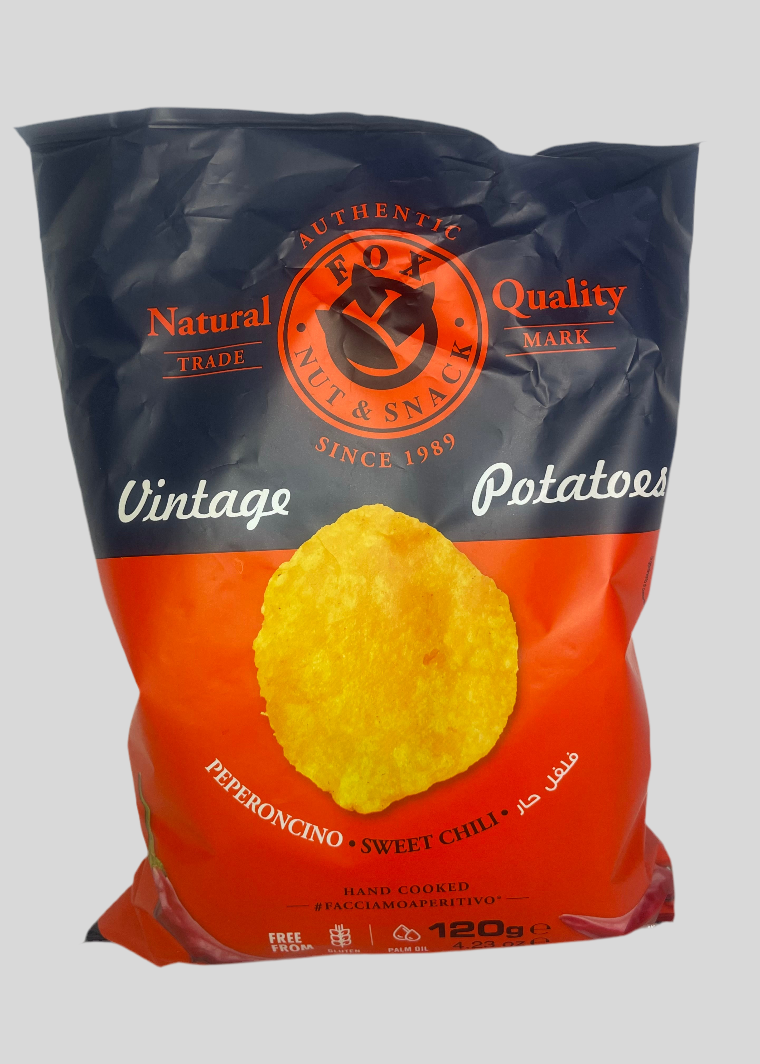 Fox Vintage Potatoes Peperoncino 120g