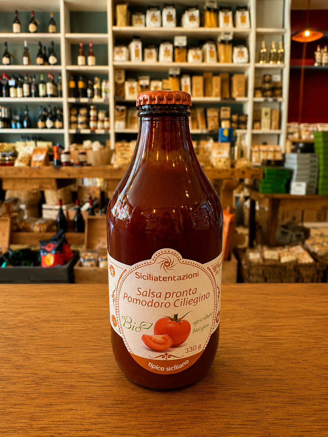 Sauce aux tomates cerises Bio, Siciliatentazioni