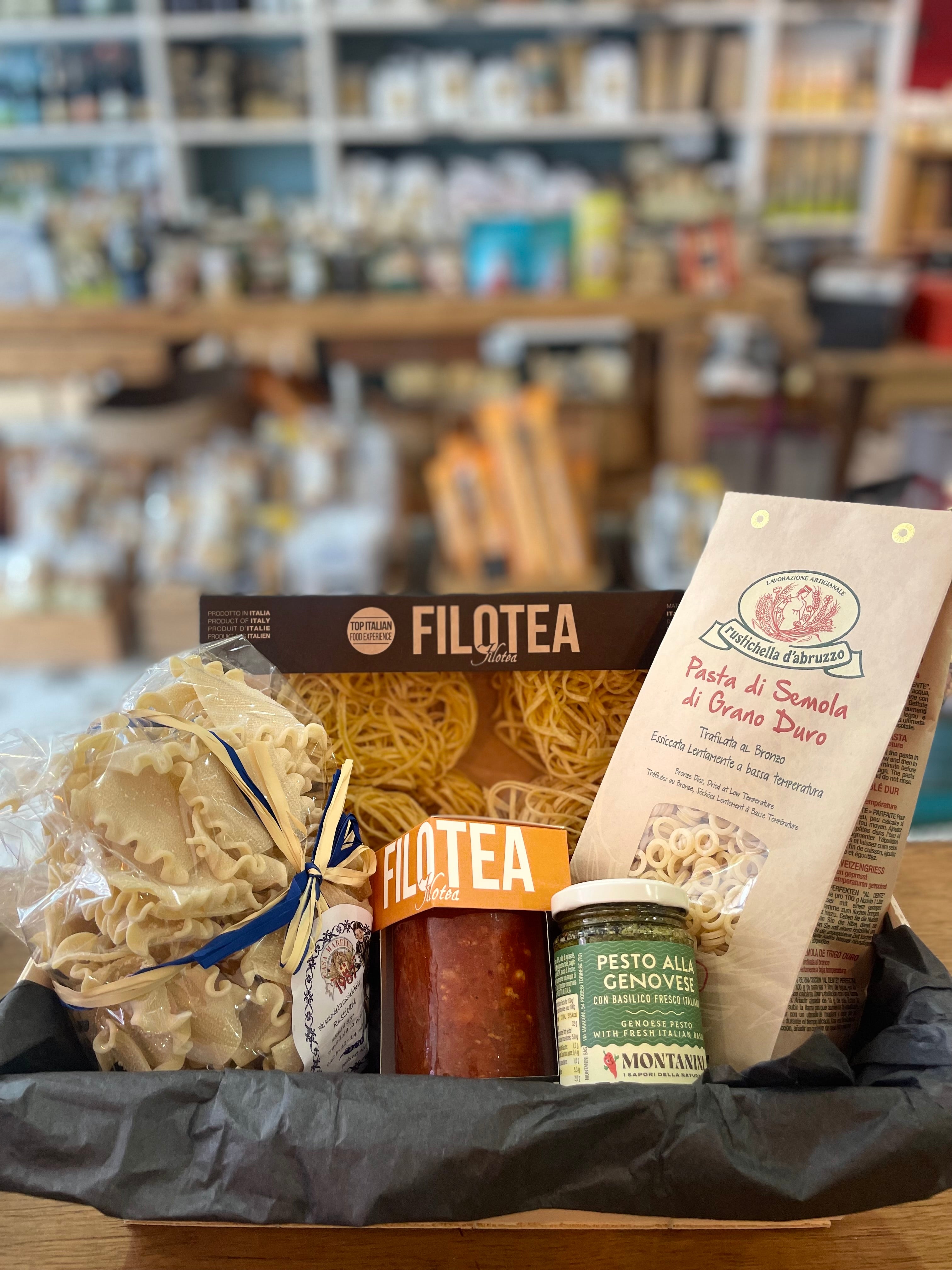 📦🍝 Box Pasta & Salsa 🍅🌿