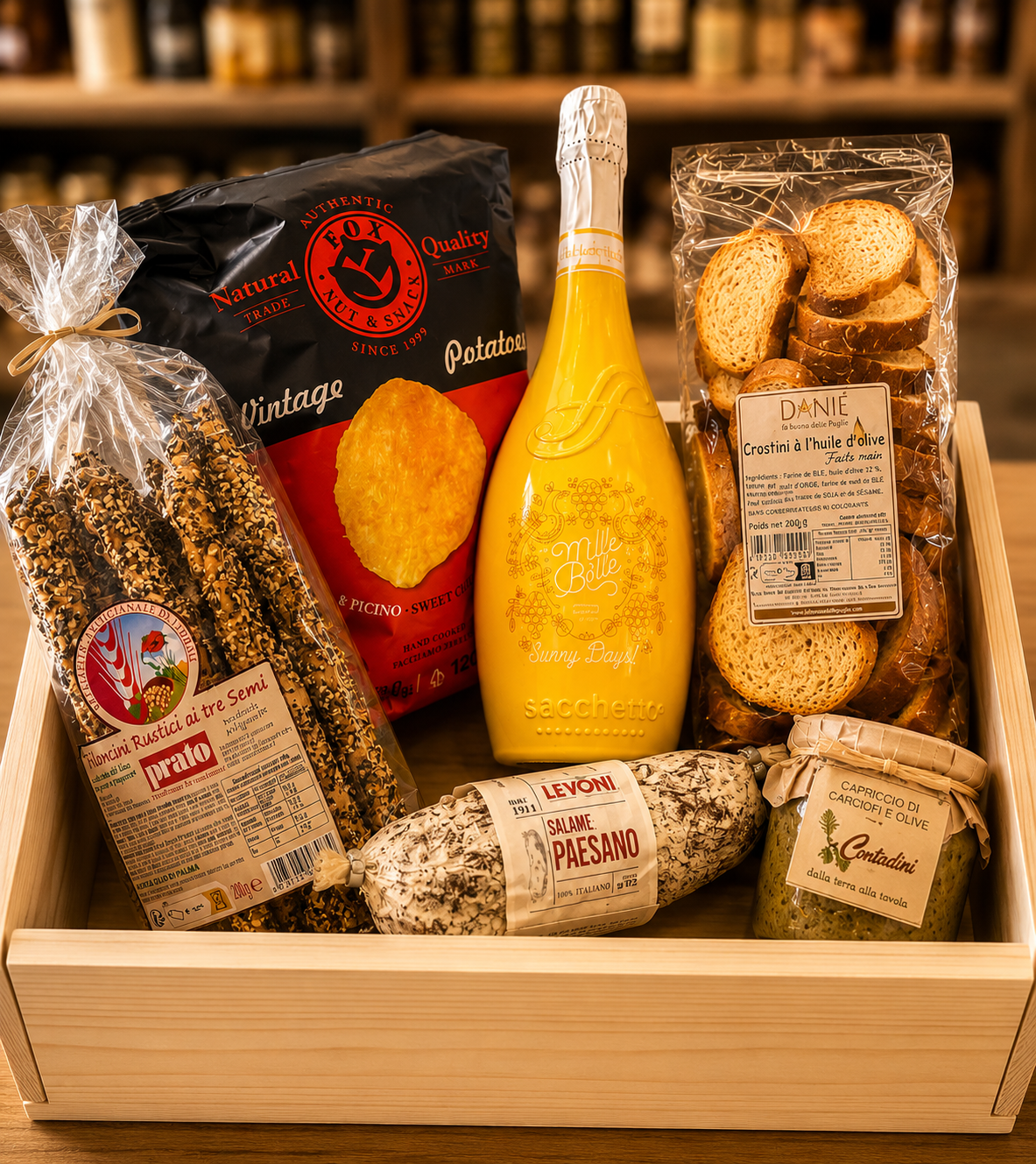 📦🥂 Box Aperitivo 🍷🍟