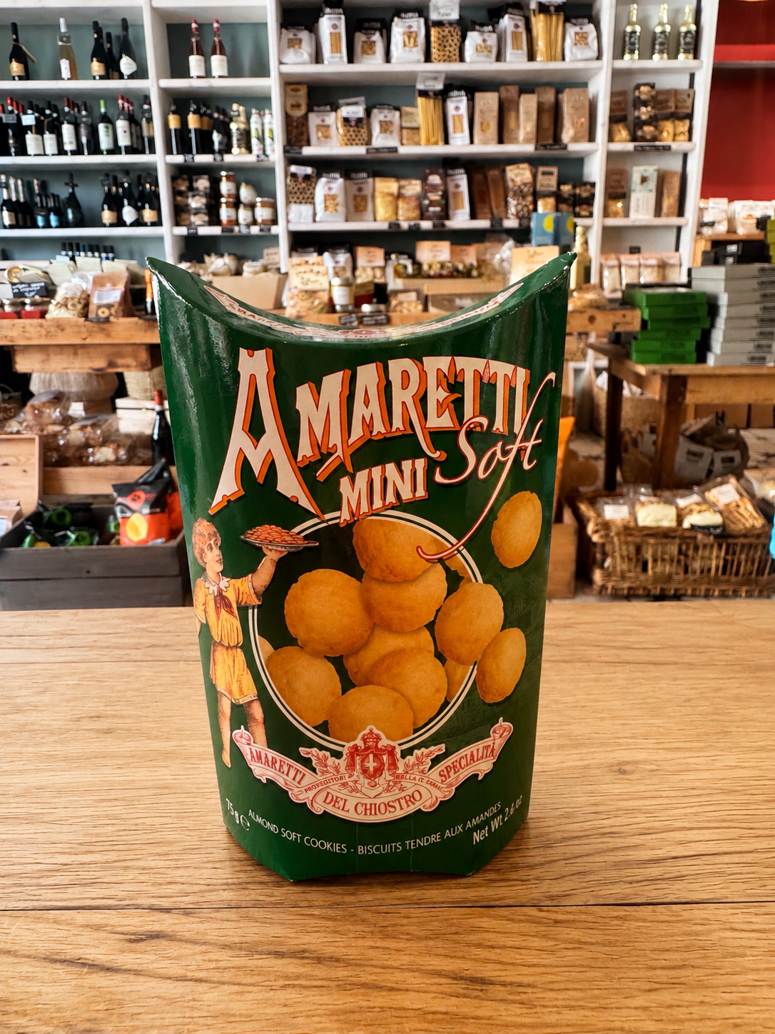 Minis amarettis moelleux aux amandes, Del Chiostro