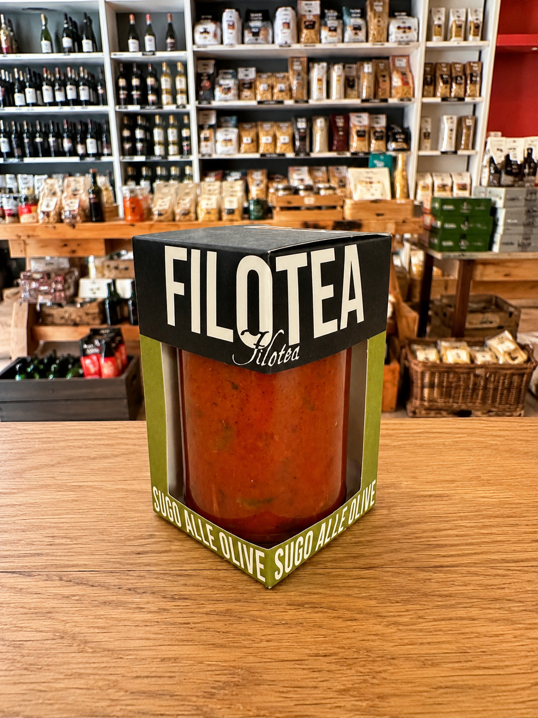 Sauce tomates au olives Filotea