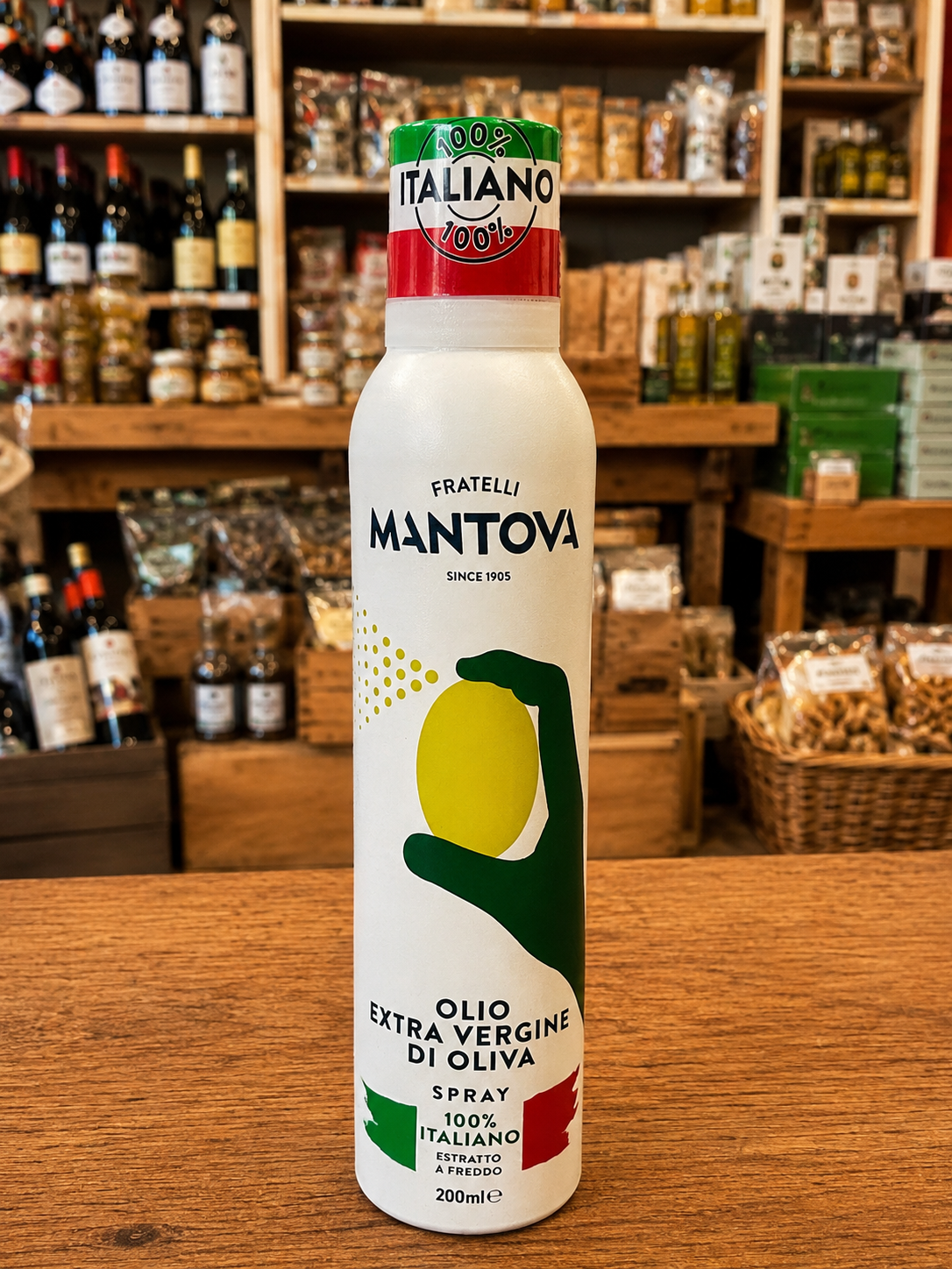 Huile d’olive extra vierge en spray, Mantova 500ml