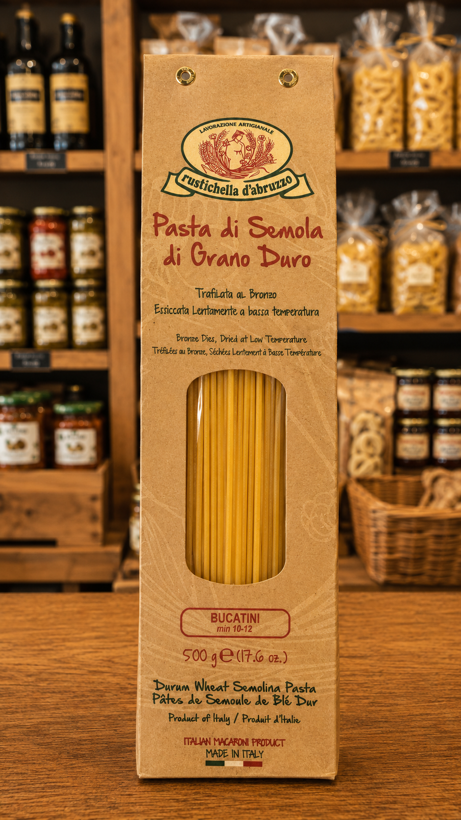 Bucatini, Rustichella d’Abruzzo