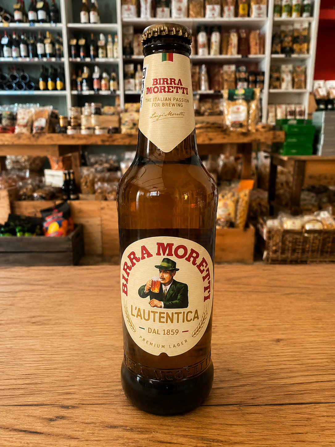Bière blonde, Moretti