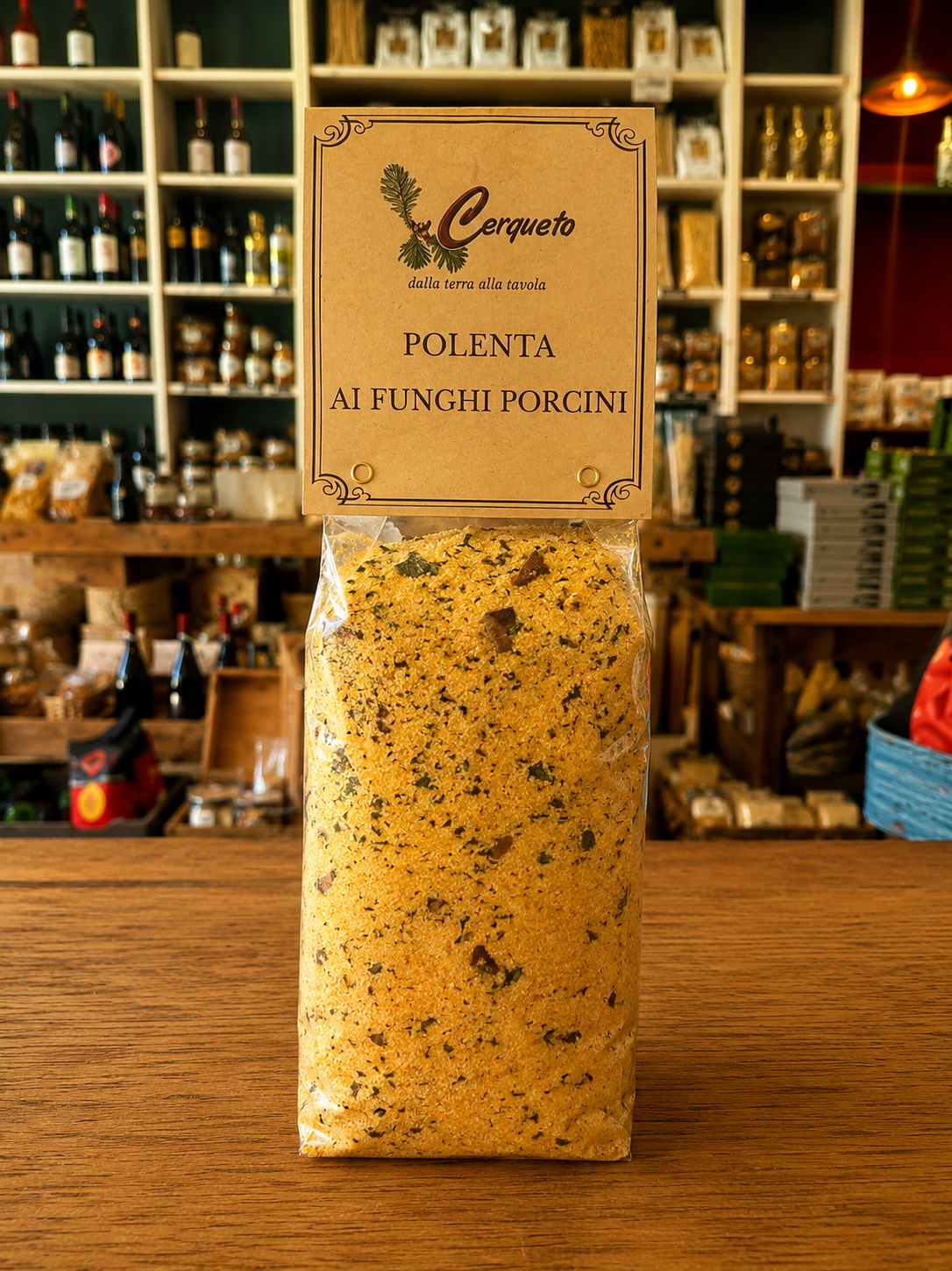 Polenta aux cèpes, Cerqueto, 350g