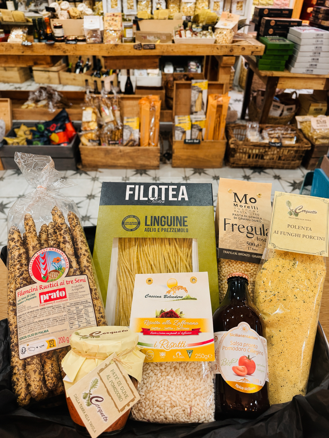 📦 Box Mix gourmet 🇮🇹🌽🍝