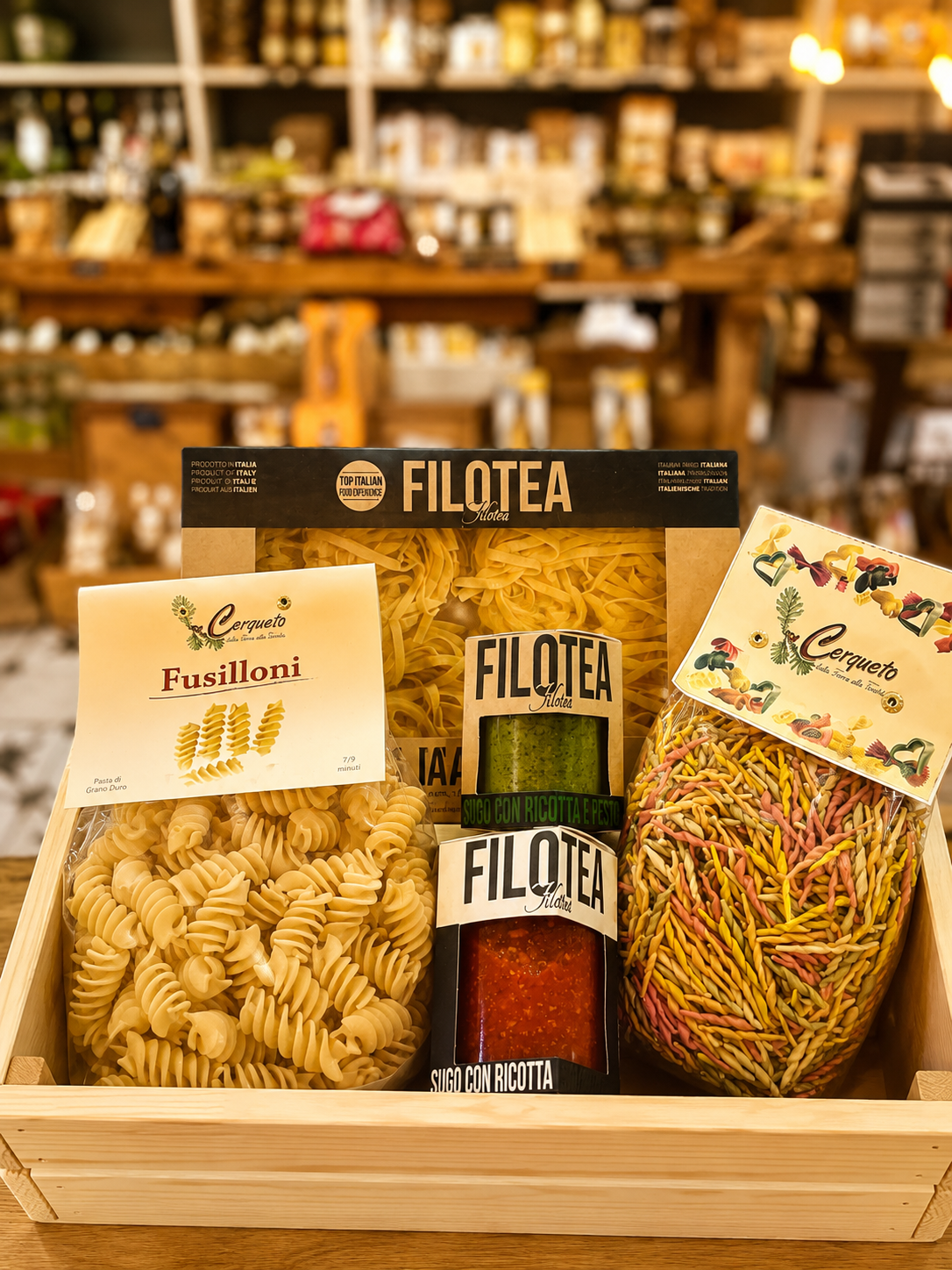 📦🍝 Box Pasta & Salsa 🍅🌿