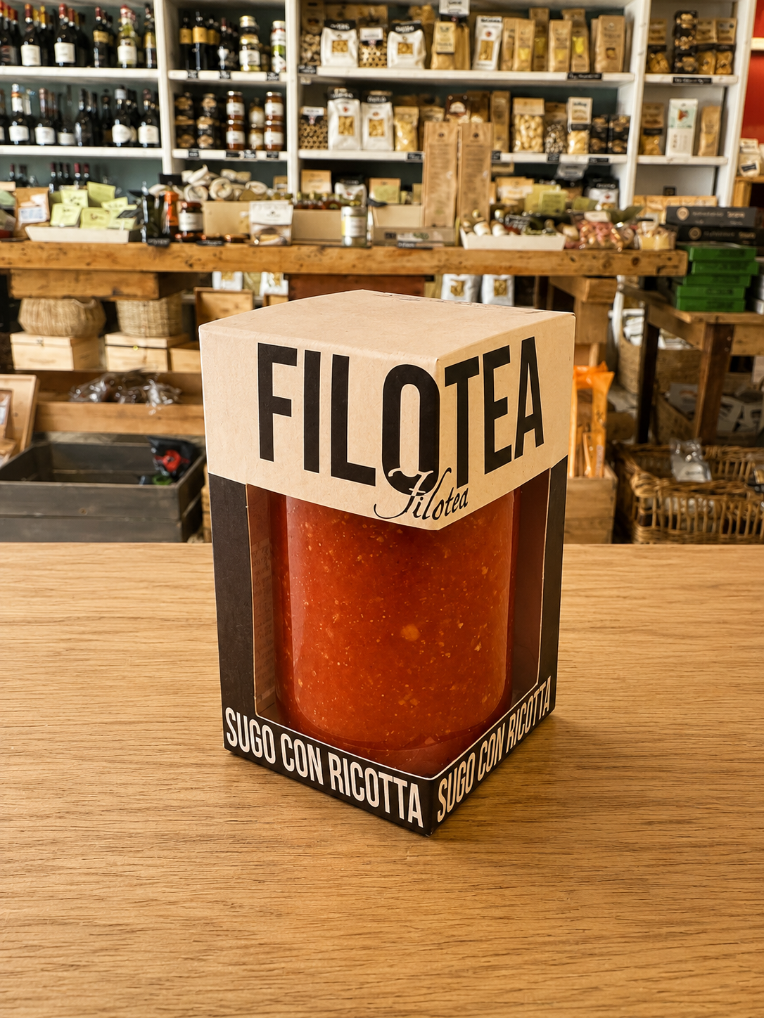 Sauce tomate à la ricotta, Filotea, 280 g