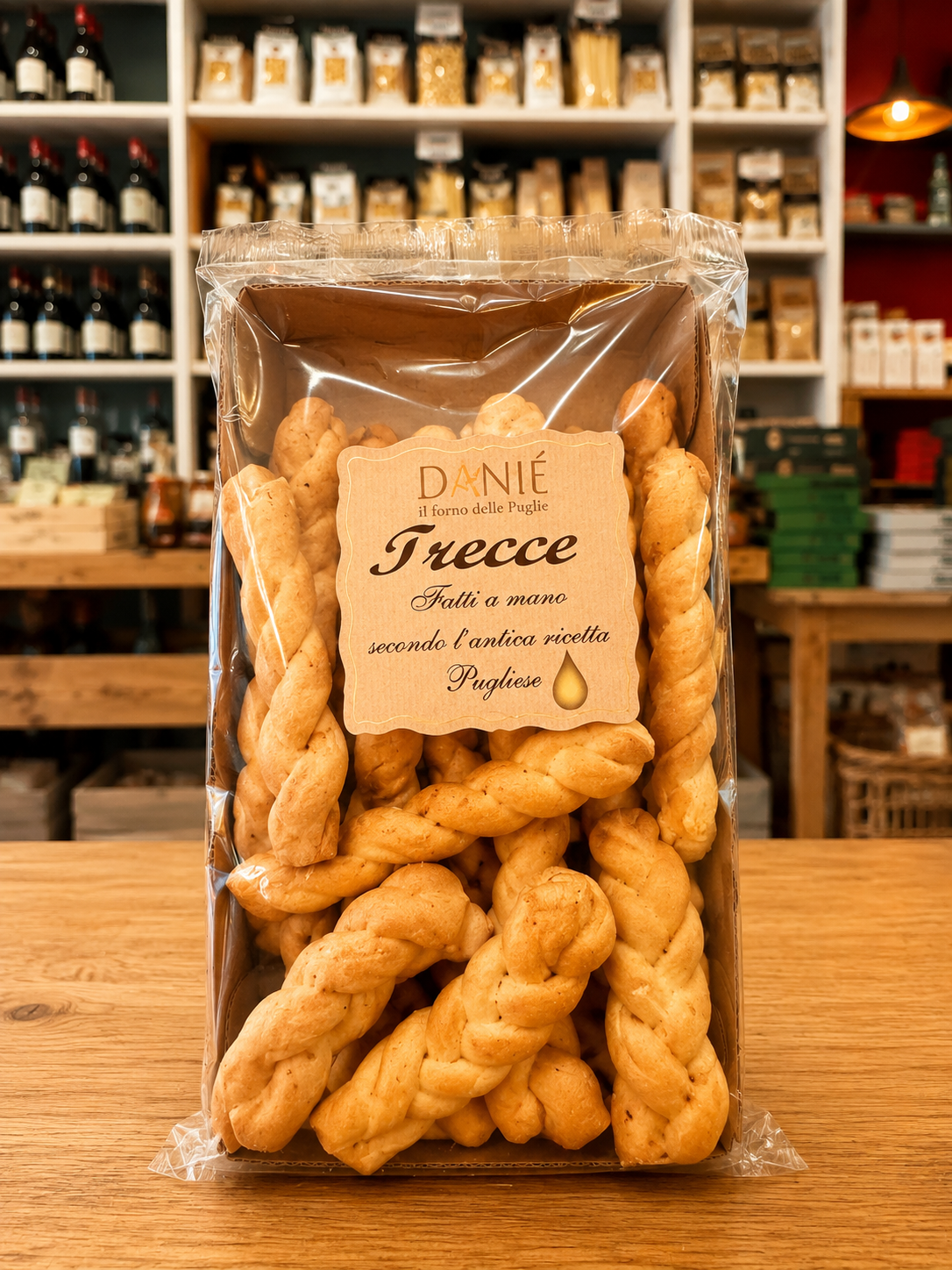 Petites tresses à l’huile d’olive, Danié, 300g