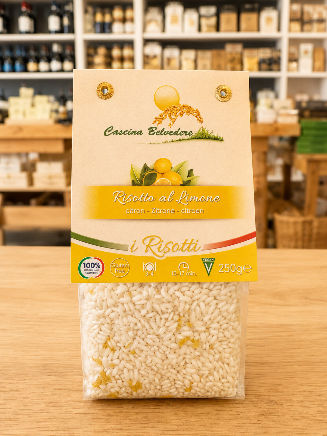 Risotto au citron, Cascina Belvedere, 250g