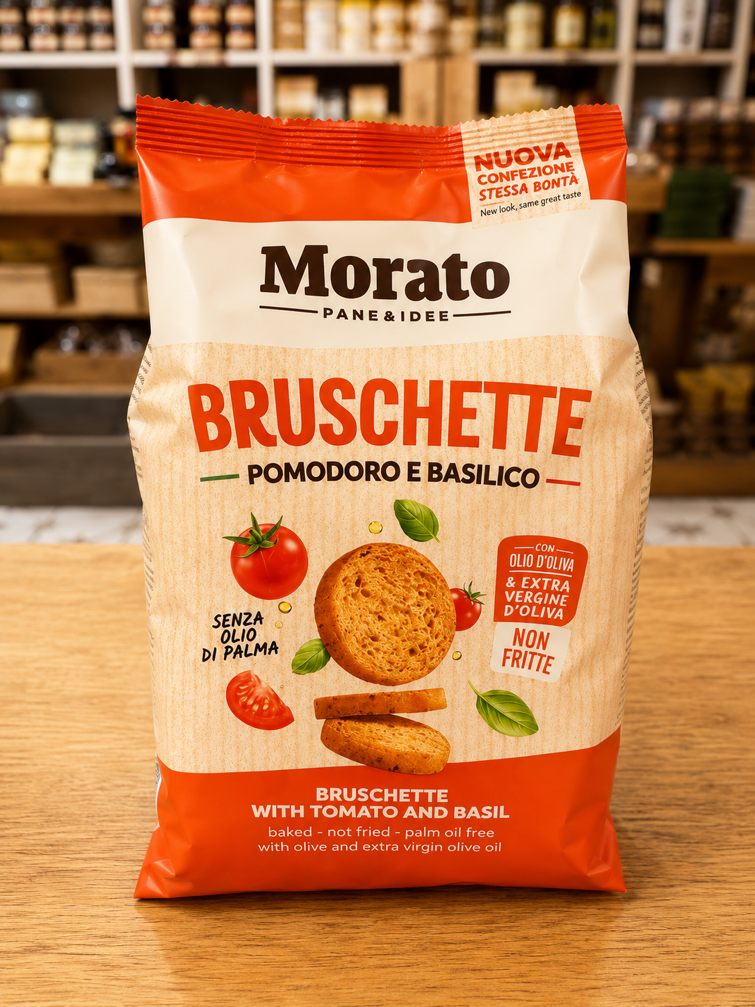 Bruschette Tomate et Basilic Morato 150 g