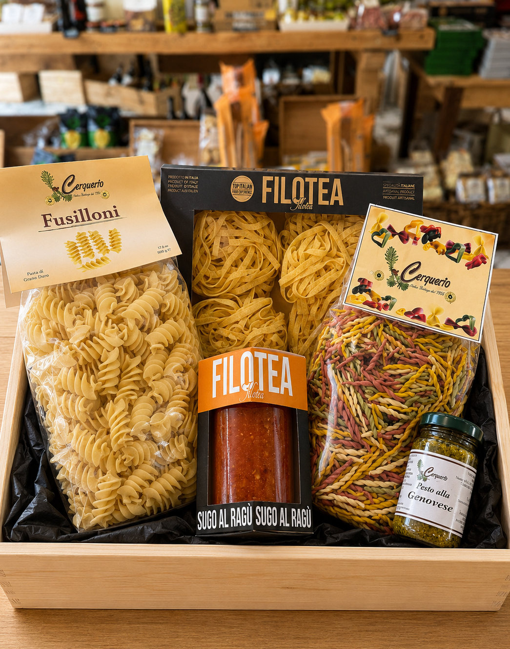 📦🍝 Box Pasta & Salsa 🍅🌿