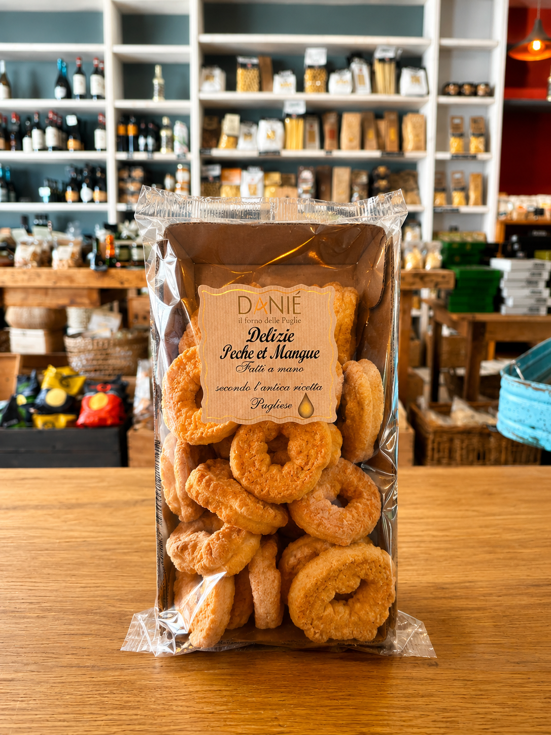 Délices pêche et mangue, Danié, 250 G