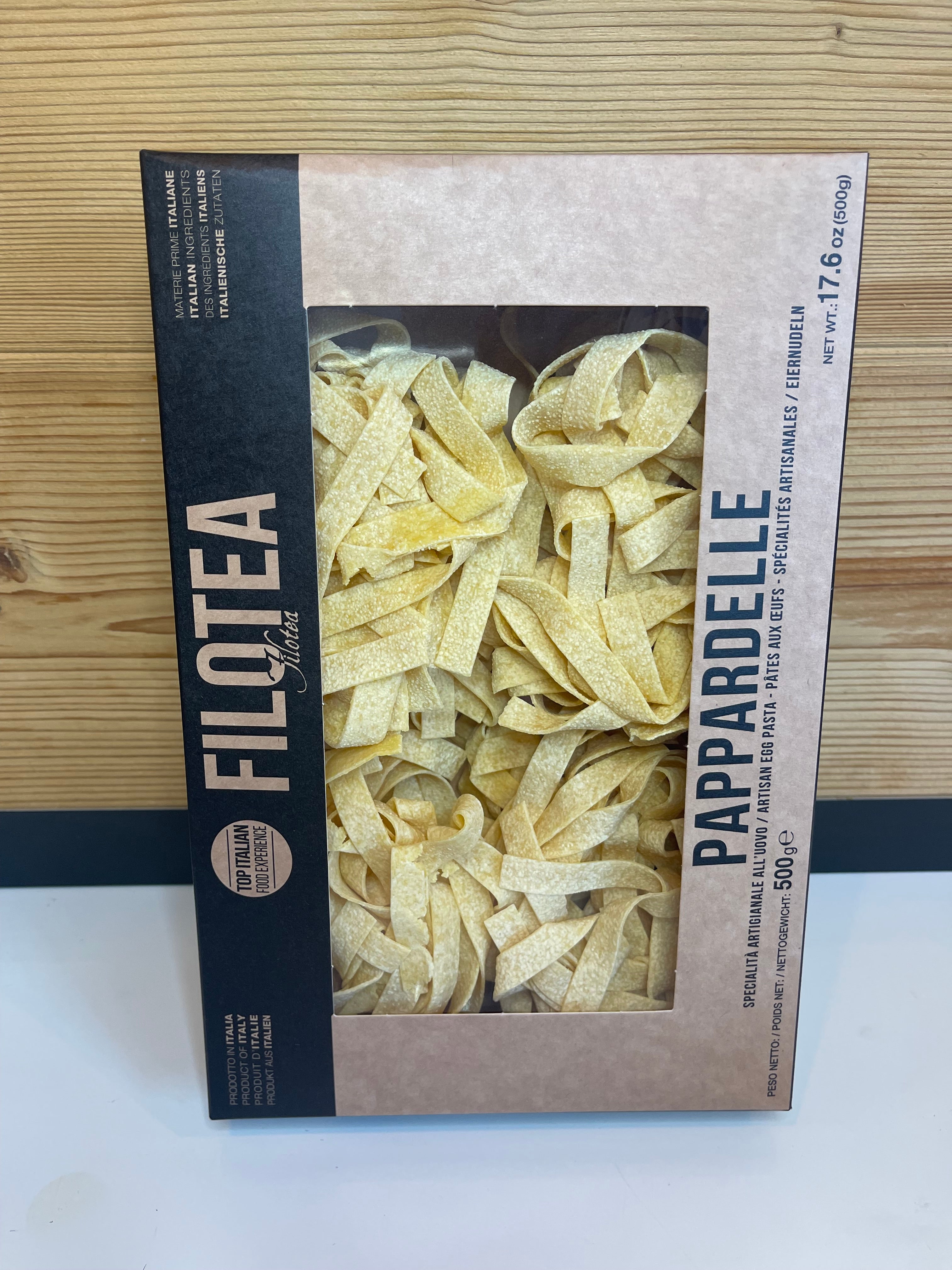 Pappardelle, Filotea