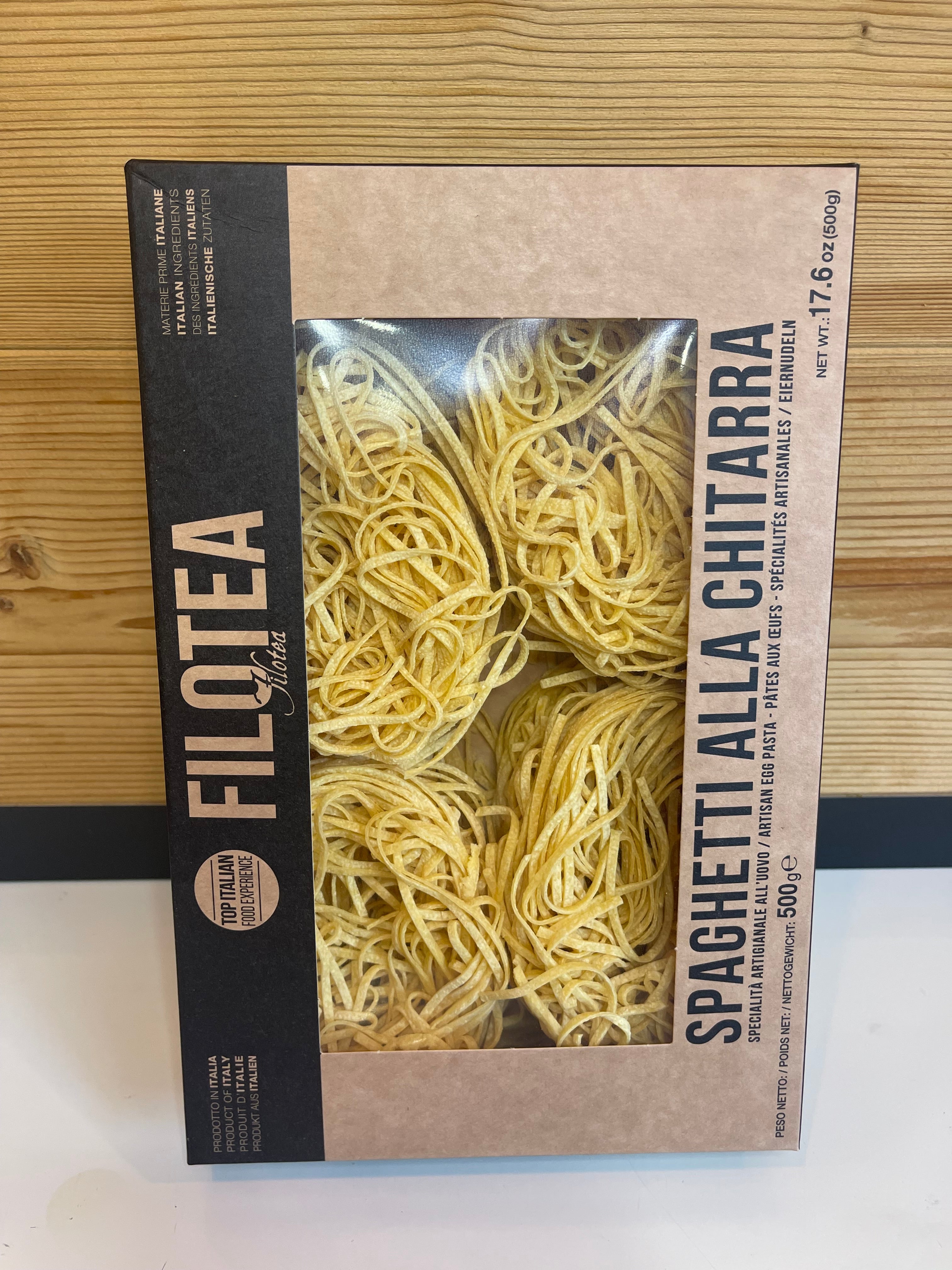 Spaghetti alla chitarra, Filotea