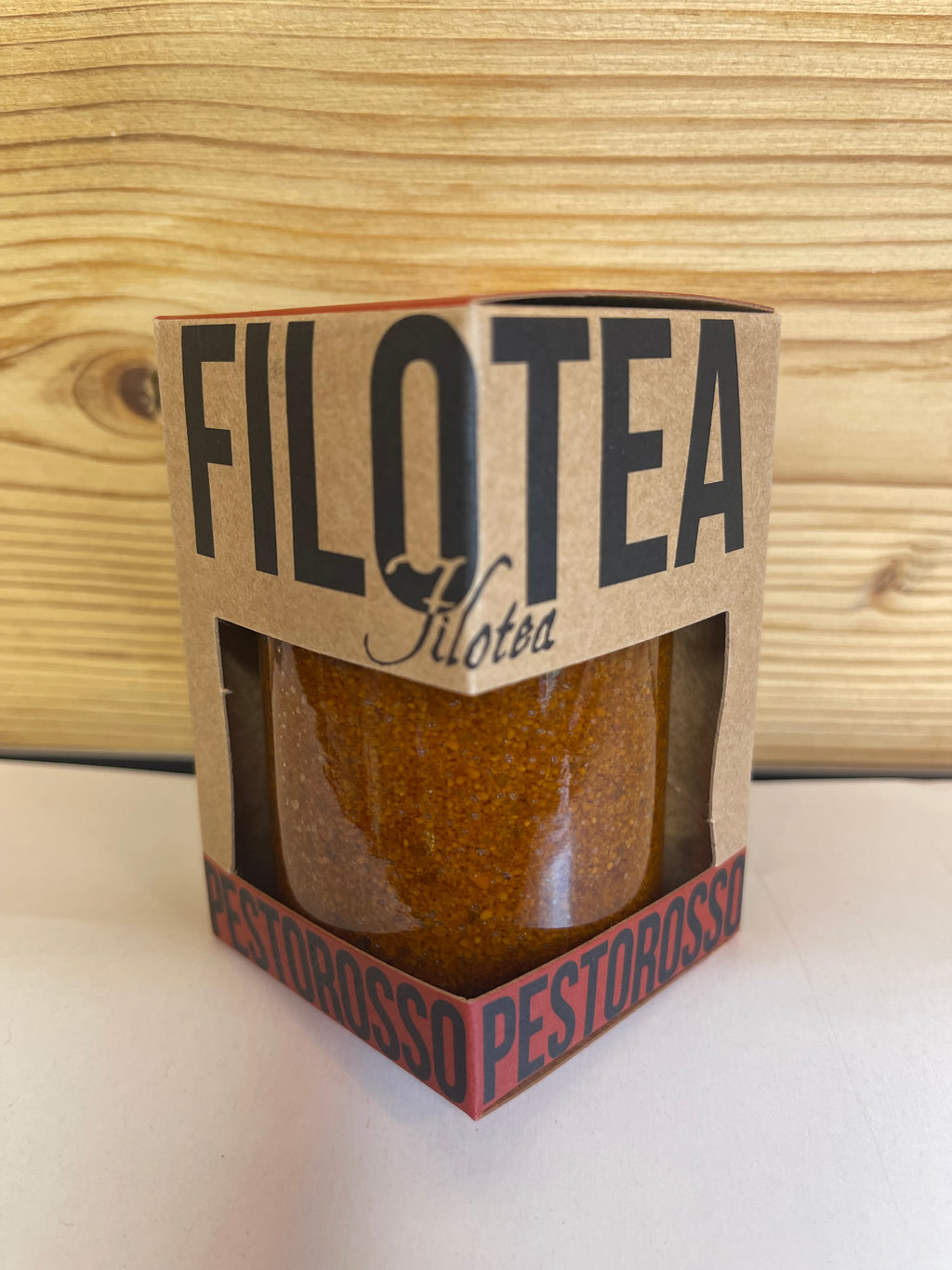 Pesto de tomates séchées, Filotea