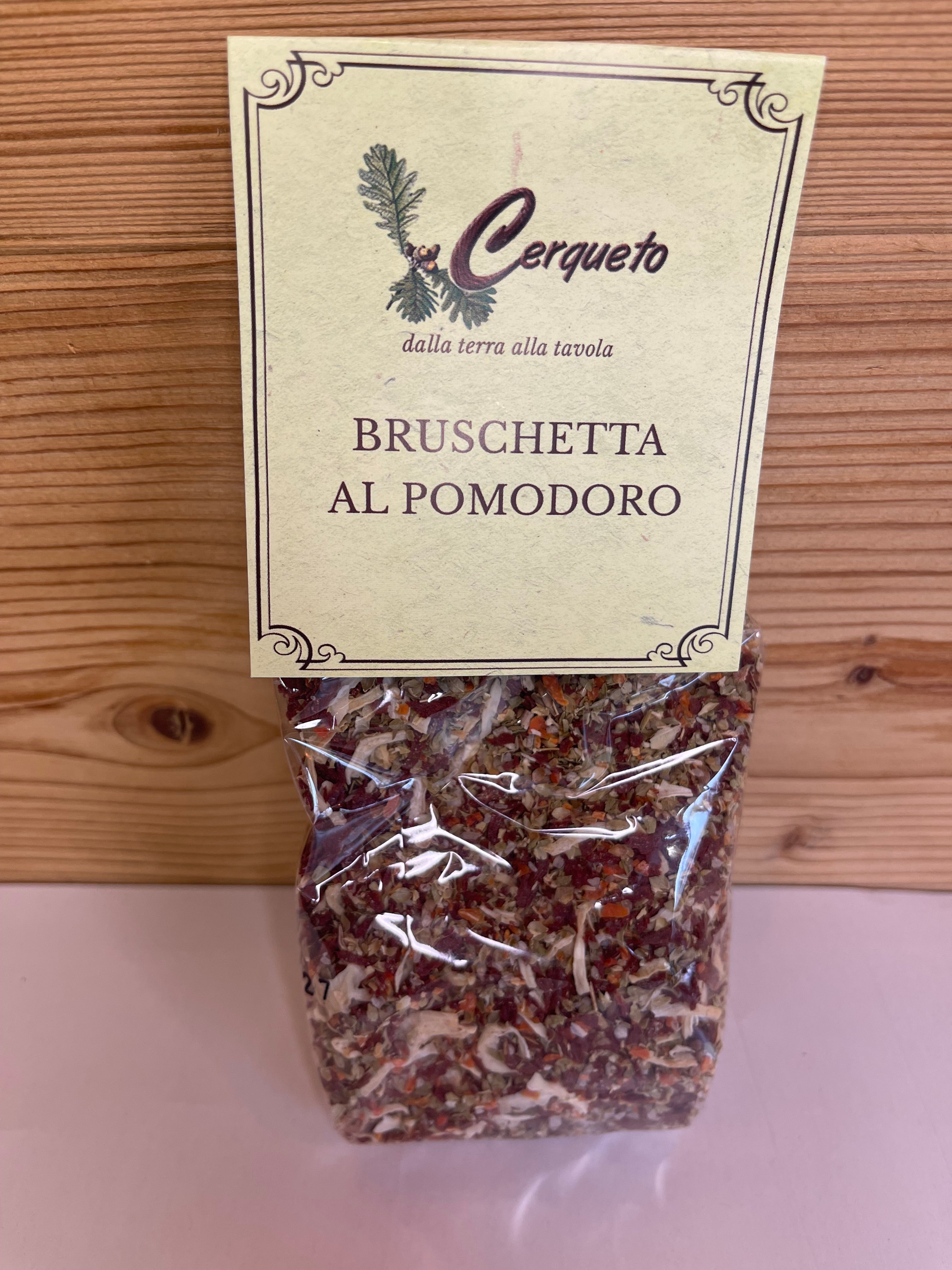 Préparation pour bruschetta à la tomate, Cerqueto