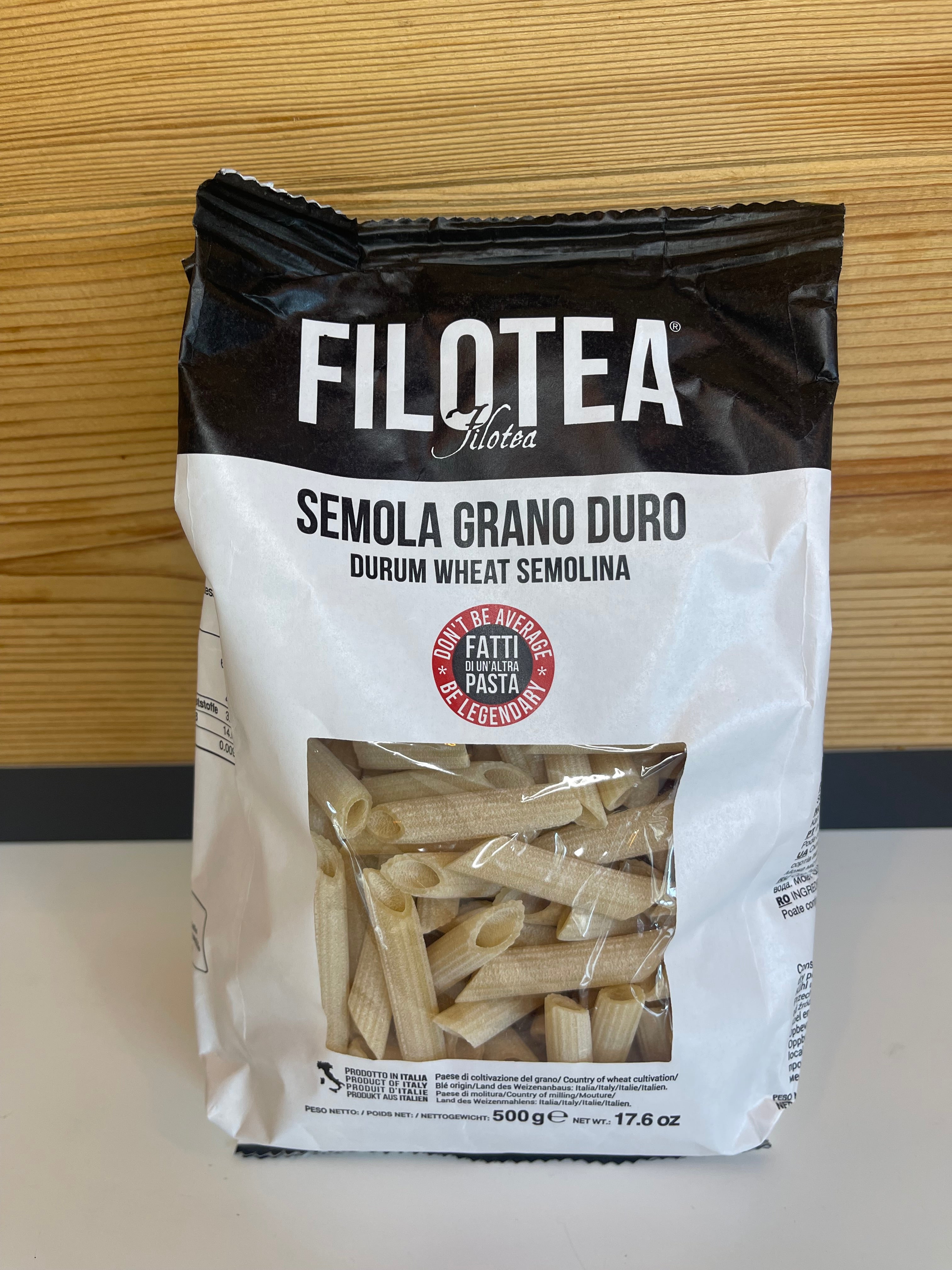 Penne rigate, Filotea
