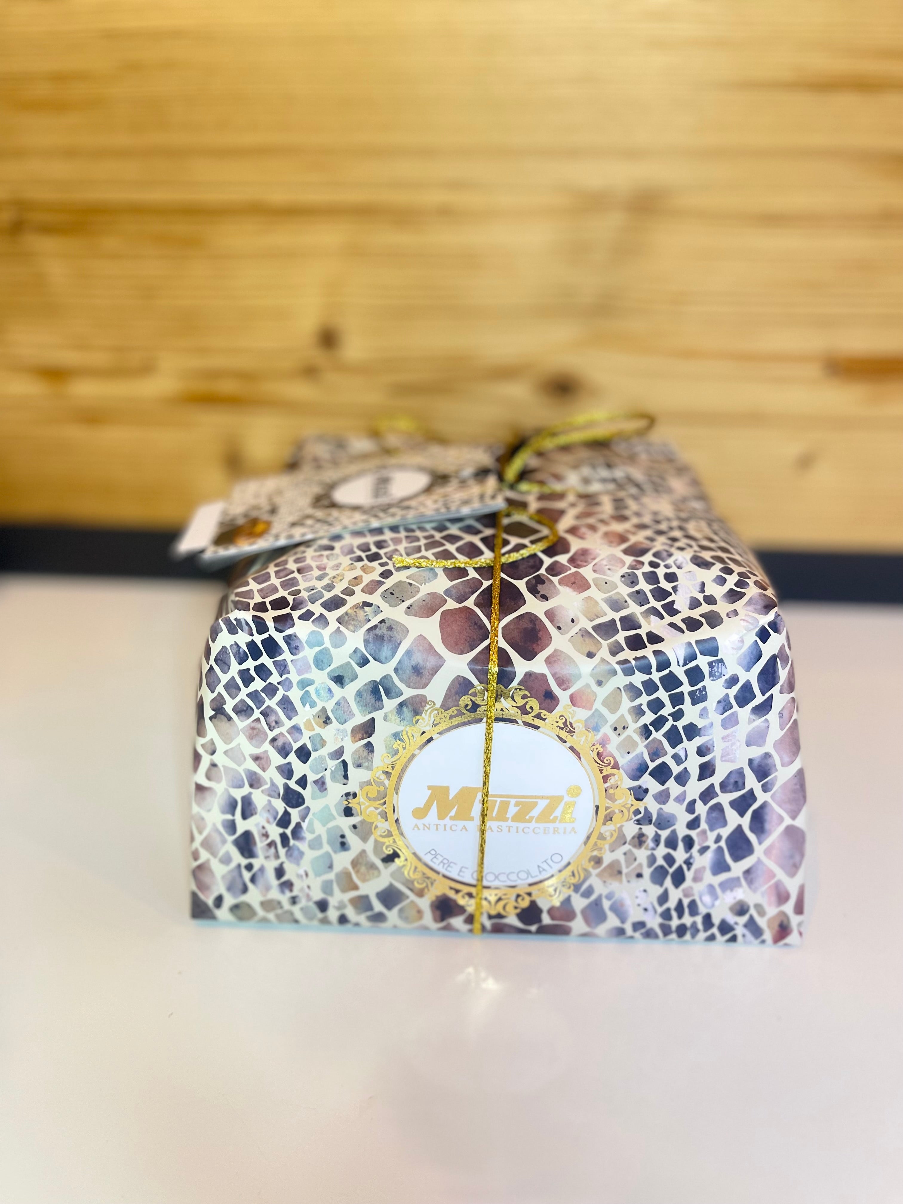 Panettone poire chocolat, Muzzi, 1kg