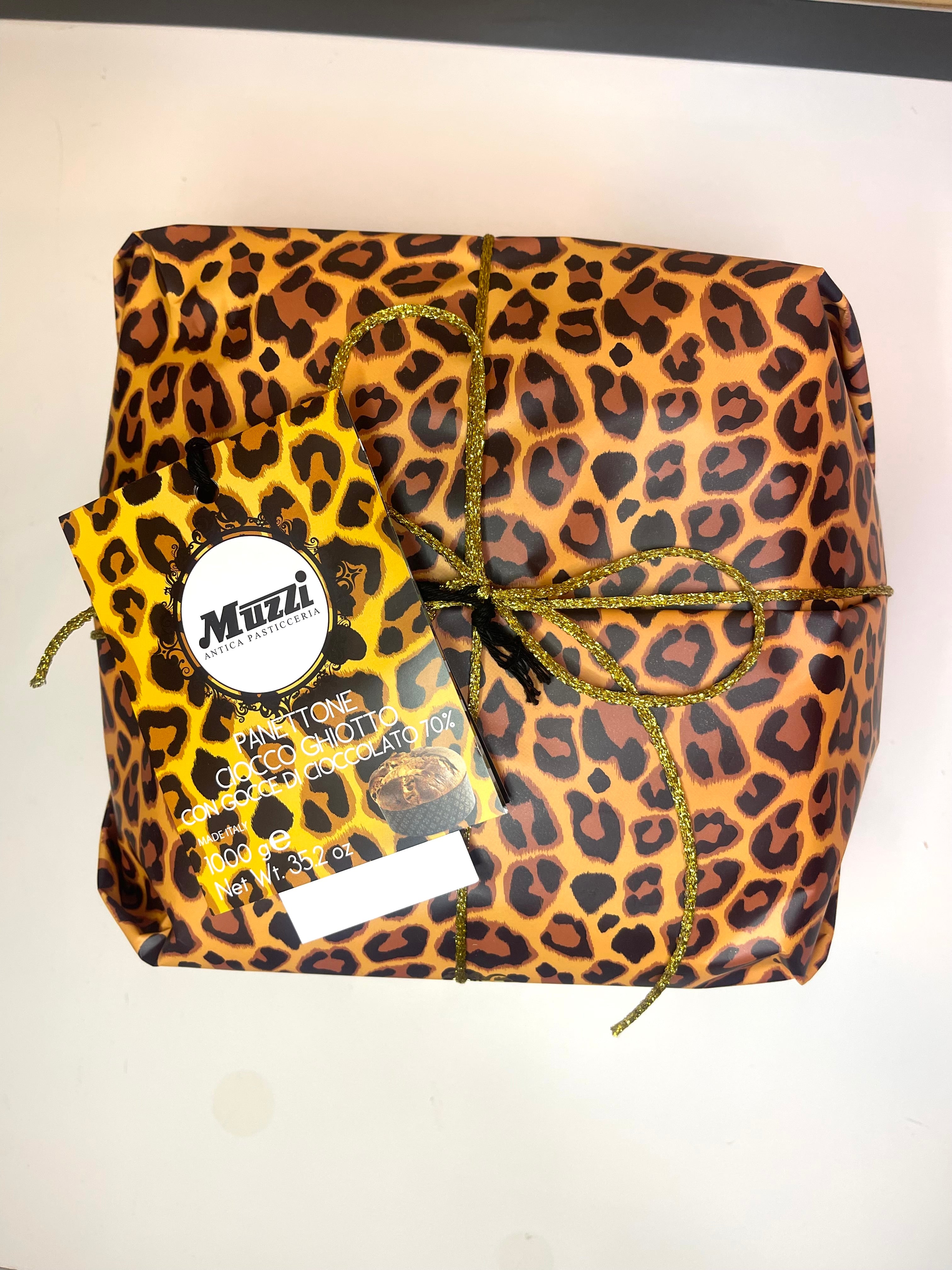 Panettone chocolat 70 %, Muzzi, 1kg