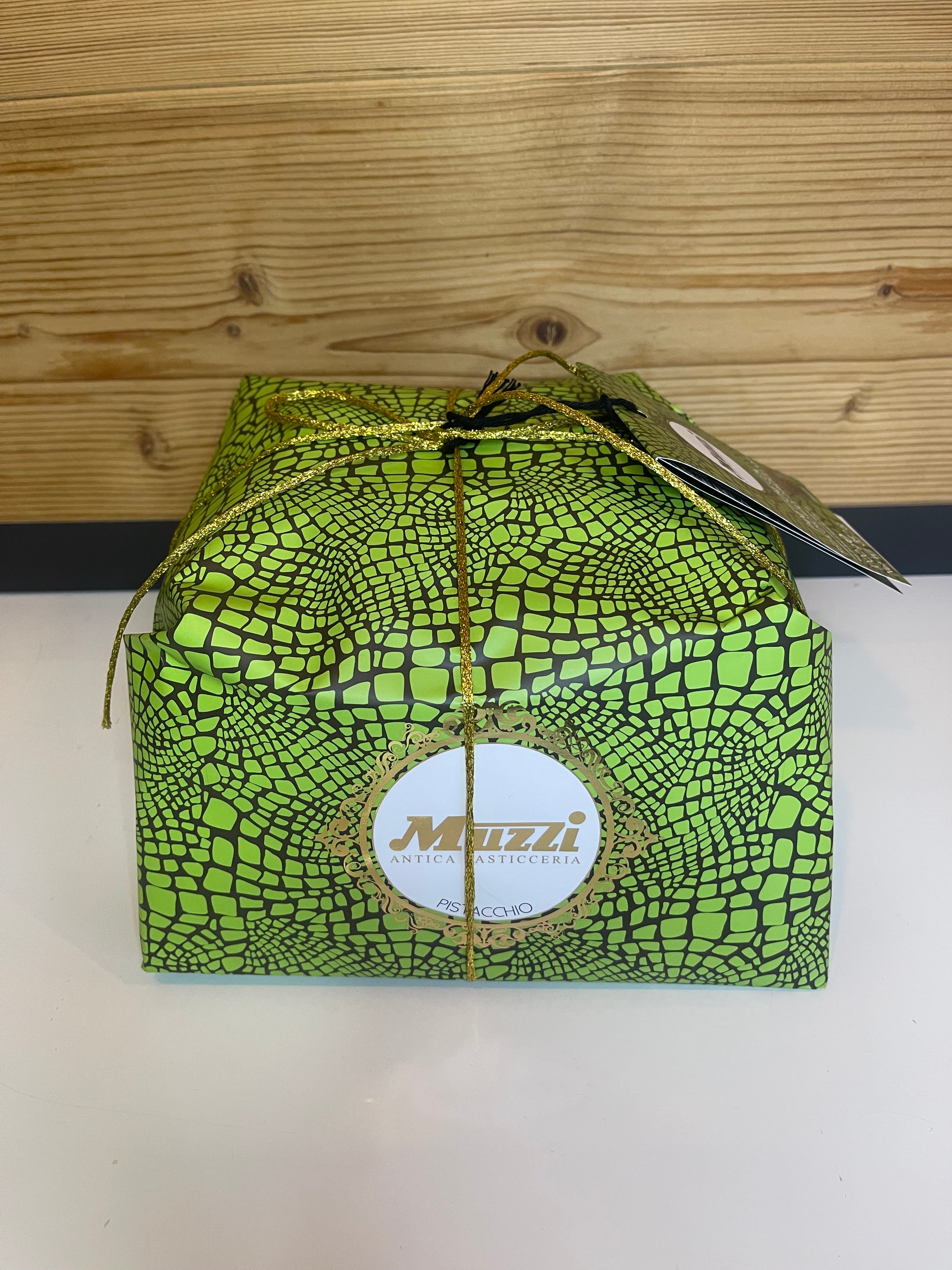 Panettone pistache, Muzzi, 1kg