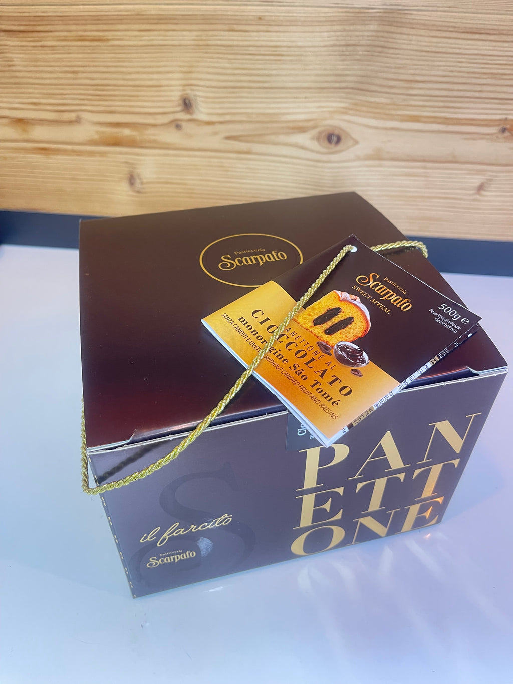 Panettone chocolat, Scarpato, 500g