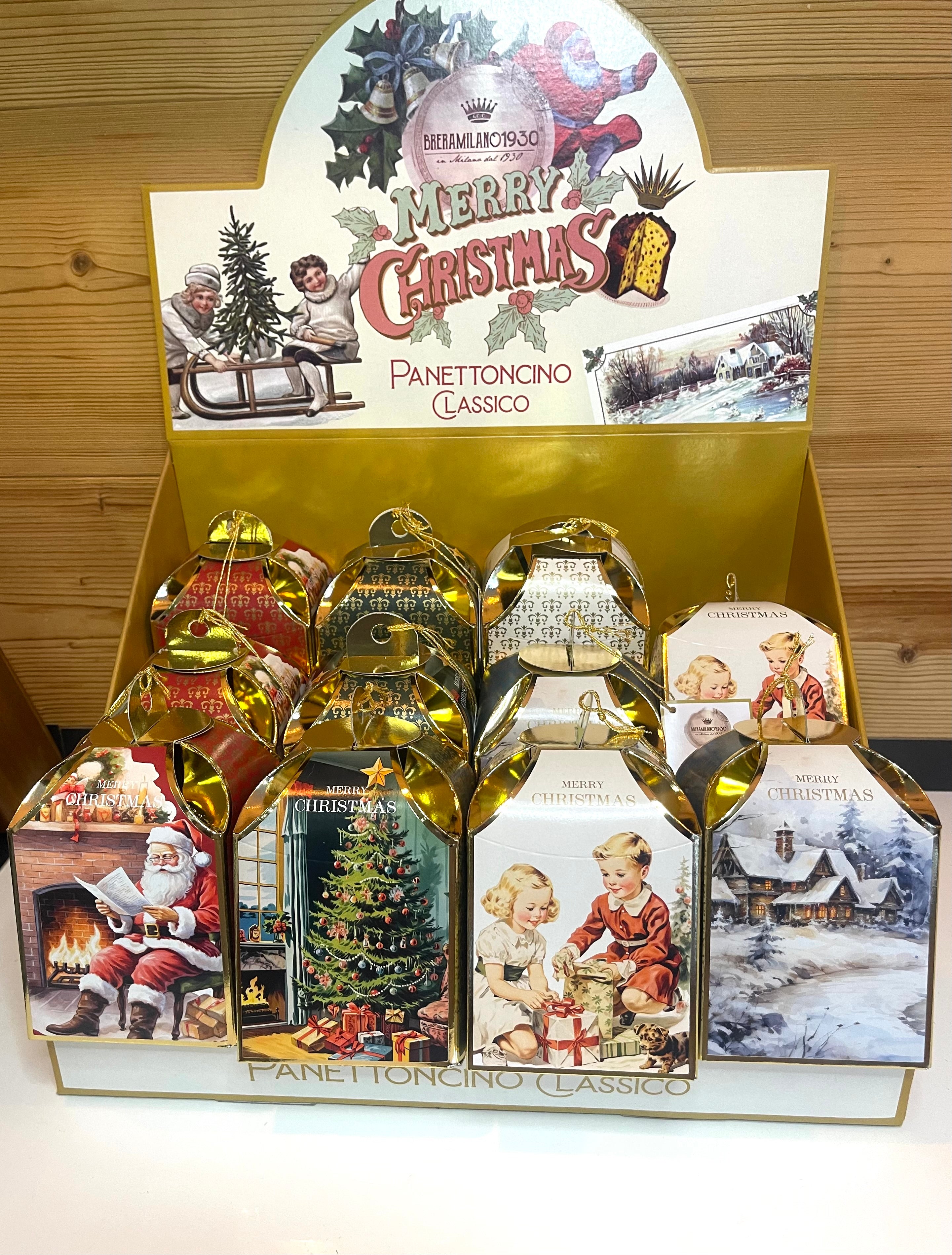 Mini Panettone classique, Brera Milano 1930 ( modèle aléatoire)